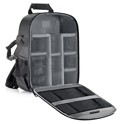 #ad Neewer Camera Protection Backpack Waterproof Shockproof Partition 30x14x37 cm $35.62