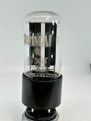 #ad 5y3gt 5y3 U50 tube type rectifier valve Brimar British valve vintage black plate $149.00