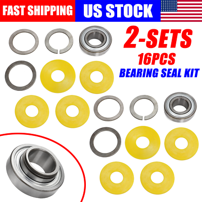#ad 2 Sets Bearing Seal For Stone amp; Mortar amp; Plaster Mixers 655pm 755pm 855pm hm1250 $165.99