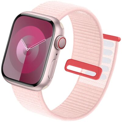 #ad Nylon Strap For Apple Watch Band Bracelet Correa iwatch 9 8 se 7 6 5 4 3 ultra 2 $8.96