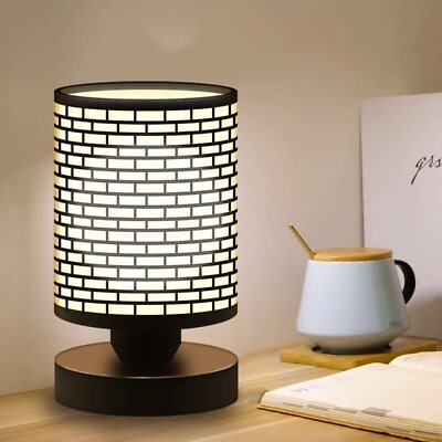 #ad Bedside Table Lamp Table Lamp Bedside Nightstand LampSmall Table Lamp with Me... $24.45