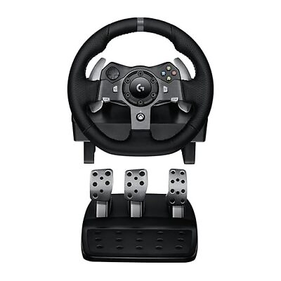 #ad Logitech G920 Driving Force Racing Wheel and Floor Pedals for XBox One amp; PC $199.95