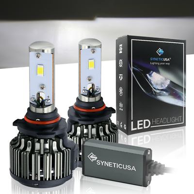 #ad HB3 9005 LED Headlight Fog Lights Kit Lamp Bulbs 6000K White High Power 12000LM $25.59