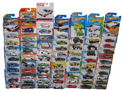 #ad Hot Wheels and Matchbox Mattel Mixed Die Cast Toy Cars Lot of 72 Cars $79.98