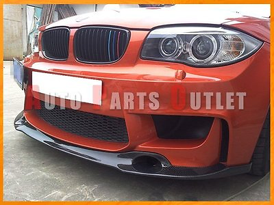 #ad RZ Style Carbon Fiber Front Bumper Add on Lip For BMW E82 E88 1M 2Dr 08 13 Only $429.00