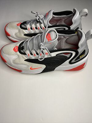 #ad Size 7.5 Nike Zoom 2K White Grey Infrared Black $20.00