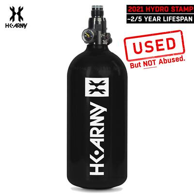 #ad CLEARANCE HK Army 48 3000 Compressed Air HPA Paintball Tank Black 2021 Hydro $29.11