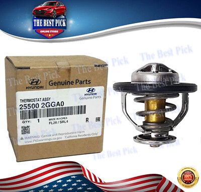 #ad ⭐GENUINE⭐ Hyundai Kia Engine Coolant Thermostat 255002GGA0 $19.39