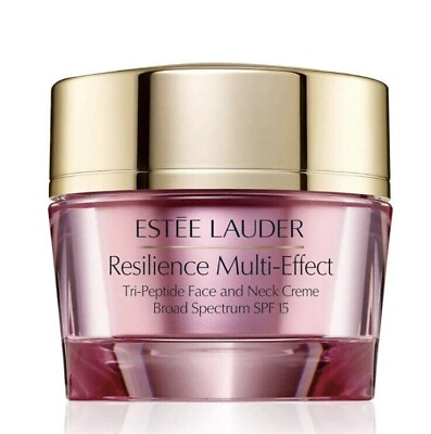 #ad Estee Lauder Resilience Multi Effect Tri Peptide Face Neck Creme 1 oz 30ml $26.90