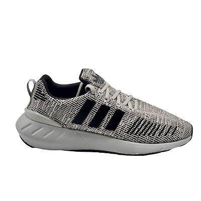 #ad Adidas Mens Swift Run 22 Gray Black Shoe Sneaker Size 6 $51.99