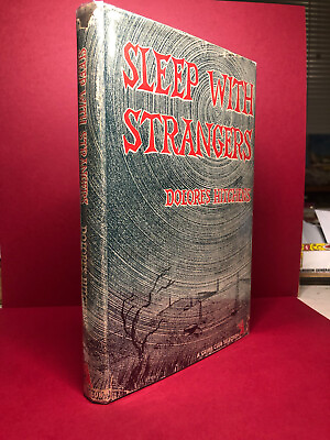 #ad SLEEP WITH STRANGERS Dolores Hitchens doubleday Crime Club 1955 DJ hard boiled $120.00