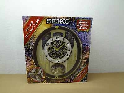 #ad Seiko Limited Edition Melodies In Motion 2023 Musical Wall Clock $72.99