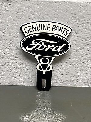 #ad Ford Genuine PartsMetal Plate Topper Auto Truck Dealership Diesel Garage Gas Oil $34.99