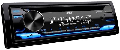 #ad JVC KD TD72BT Single DIN Bluetooth CD USB Car Stereo In Dash Receiver $89.00