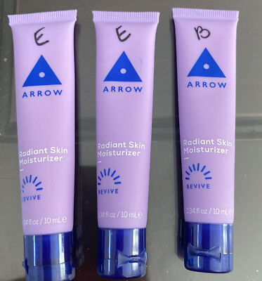#ad New Sealed Arrow Radiant Skin Moisturizer Revive 0.34 oz 10ml FREE Shipping $19.99