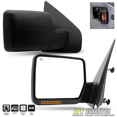 #ad LeftRight 2004 2006 Ford F150 Pickup Truck Power Heated Turn Signal View Mirror $68.96