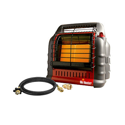 #ad Mr. Heater Portable Big Buddy Propane Heater with 10 Feet Propane Hose Bundle $199.99