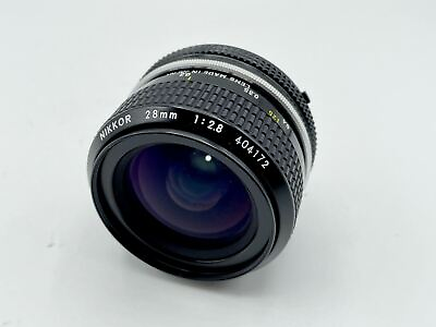 #ad Nikon 28mm 2.8cm f 2.0 f 2.8 f 3.5 Wide Angle Lens in AI AIS NAI or Series E $138.28