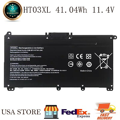 #ad HT03XL Battery for HP 240 245 250 255 G7 348 G5 HP Pavilion 141517 L11119 855 $13.99