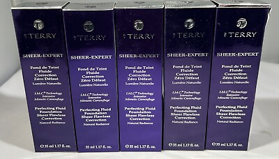 #ad NO SEAL By Terry Sheer Expert Perfecting Fluid Foundation 1.17oz CHOOSE SHADE $29.95