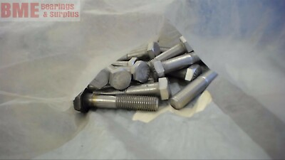 #ad Lot Of 9 Lbs 3 4 10 X 4quot; Stainless Steel Hex Head Cap Screw $18.00