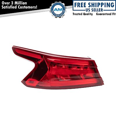#ad Left Outer Tail Light Fits 2016 2018 Nissan Maxima $88.44