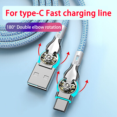 #ad USB C Lead For Samsung S22 S21 S20 S10 Type C Charging Fast Charger Phone Cable $10.21