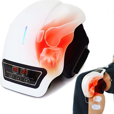 #ad Electric Knee Massager Smart Infrared Heating Machine Relief Elbow Pain $34.99