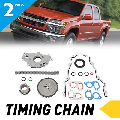 #ad 2X Oil Pump With Timing Chain Kit For 2003 2014 Chevrolet Express 3500 12586665 $132.99