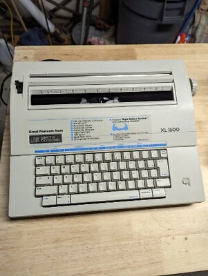 #ad Vintage Smith Corona XL1500 Portable Electric Typewriter Parts $20.00