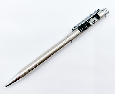 #ad Platinum Steel Mechanical Pencil 0.5mm Sliding Sleeve Watch Free Shipping $60.00