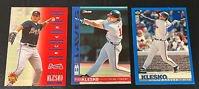 #ad RYAN KLESKO 1994 TRIPLE PLAY ROOKIE REVUE amp; 94 O PEE CHEE 95 COLLECTOR LOT of 3 $2.25