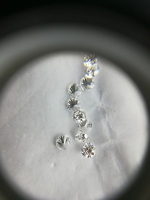 #ad 1.80 mm Lab Created CVD HPHT Diamonds TCW 1.00 G H Color VS SI for Jewelry $165.00