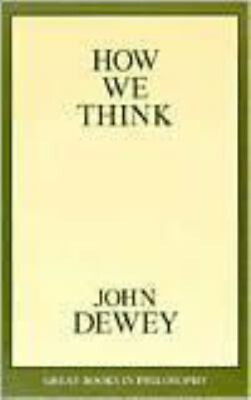 #ad How We Think Paperback John Dewey $6.90