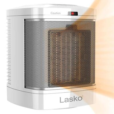 #ad Lasko Electric Space Heater W Fan ALCI Safety Plug 7.65quot; 1500W Ceramic $54.19