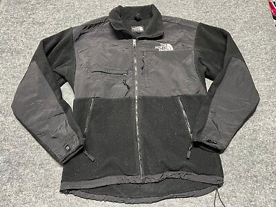 #ad The North Face Men’s Denali Fleece 800 Full Zip Jacket Black • Size Large $33.47