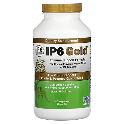 IP6 Gold Immune Support Formula 240 Vegetarian Capsules $40.89