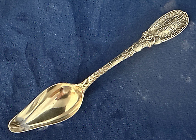 #ad OLD POINT COMFORT Sterling Silver Souvenir Spoon by Durgin 5 7 8 Inches $42.00