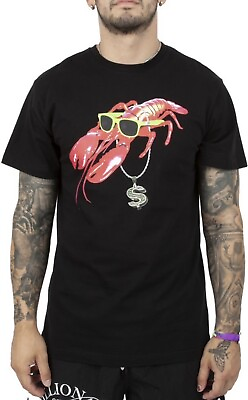 #ad 🔥 Billionaire Boys Club Claws Lobster T Shirt BBC Black Size Medium M 821 4203 $58.00