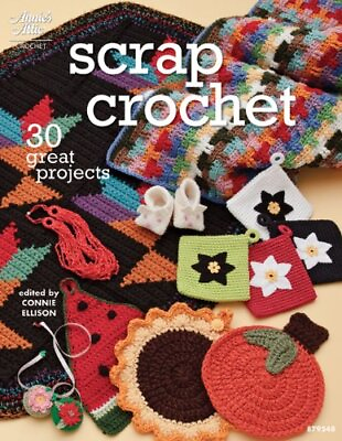 #ad Scrap Crochet by Ellison Connie Paperback softback Book The Fast Free $6.30
