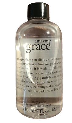 #ad Philosophy Amazing Grace Body Spritz 8 oz NEW No Pump $25.98