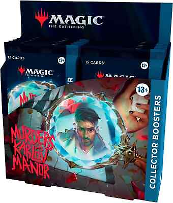 #ad Murders at Karlov Manor Collector Booster Box MTG Brand New $136.44