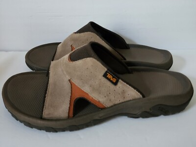 #ad Teva Katavi 2 Slide Bungee Cord Sandals Brown Men#x27;s Shoes Size 14 Worn Once $49.99