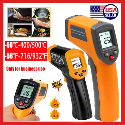 #ad Digital Non contact Laser IR Infrared Thermometer Temp Meter Temperature Gun LOT $26.95
