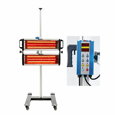 #ad #ad 2000W Baking Infrared Paint Curing Lamp Heater Heating Light Spray Booth Filter $375.99