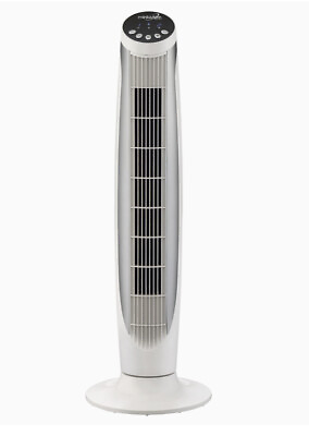 #ad MinkaAire 36quot; Oscillating Tower Fan New in Box F301 WH White $15.99