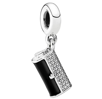Clutch Bag Dangle Charm 792155CZ Authentic 925 Sterling Silver $42.92