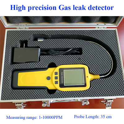 #ad Propane Combustible Natural Gas Leak Detector Light Sound Alarm Sensor Tester $133.88