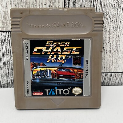 #ad Super Chase HQ Nintendo GameBoy Game 1994 Cartridge Only Tested $22.03