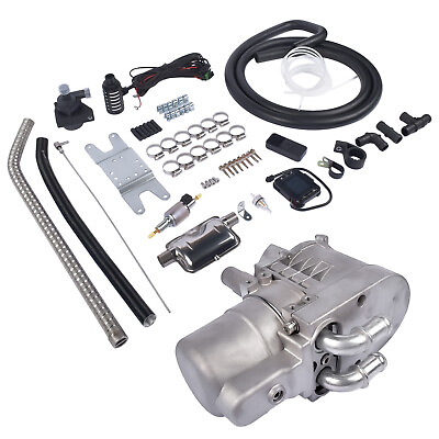 #ad Diesel Water Heater Kit 12V 5KW Remote for Car Camper Trailer RV Coolant Heating $275.00